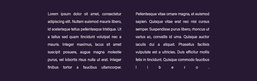 Dlaczego pełne justowanie tekstu w internecie to zły pomysł? | szmigieldesign